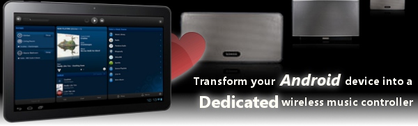 Transform Android Device into a Wireless Music Controller
