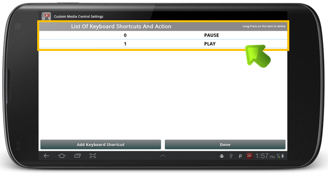 list_of_keybaord_shortcuts_actions