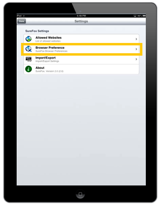 surefox_settings surefox_settings