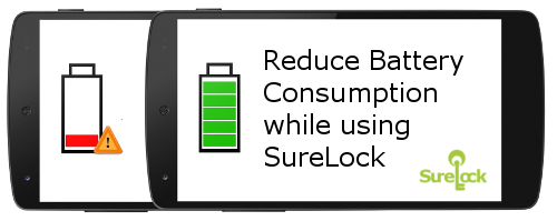 Control Battery Power Usage with SureLock Control Battery Power Usage with SureLock