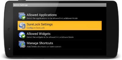 surelock_settings surelock_settings