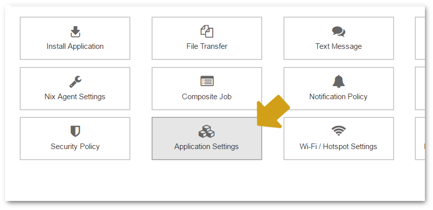 suremdm-application-settings