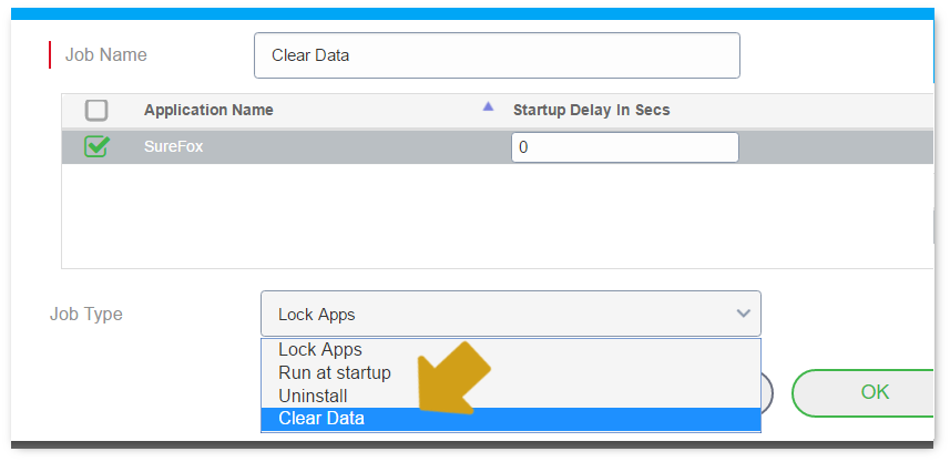 suremdm-clear-data-job