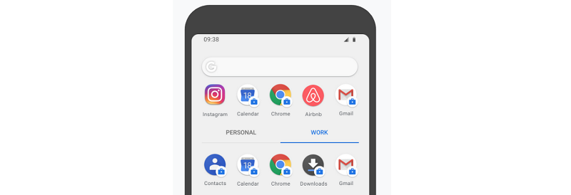 https://www.blog.google/products/android-enterprise/android-p-more-power-enterprises/ Android P: what’s new for enterprises - Work Profile Management