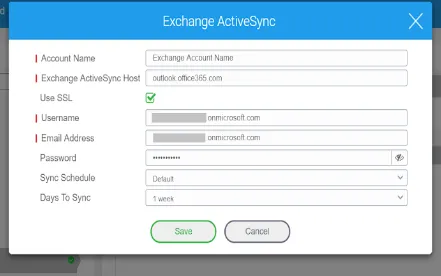 Exchange Activesync