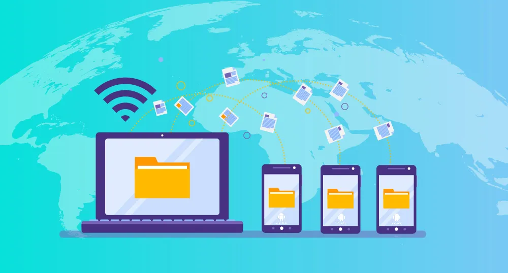 Transfer Files Wirelessly to Your Android Devices