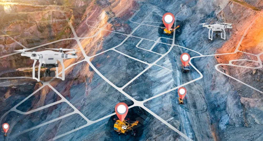 How does MDM help mining companies develop smart mines?