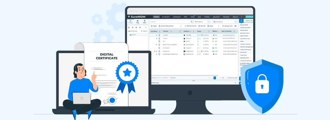 Streamline Digital Certificate Management on Windows Devices with SureMDM