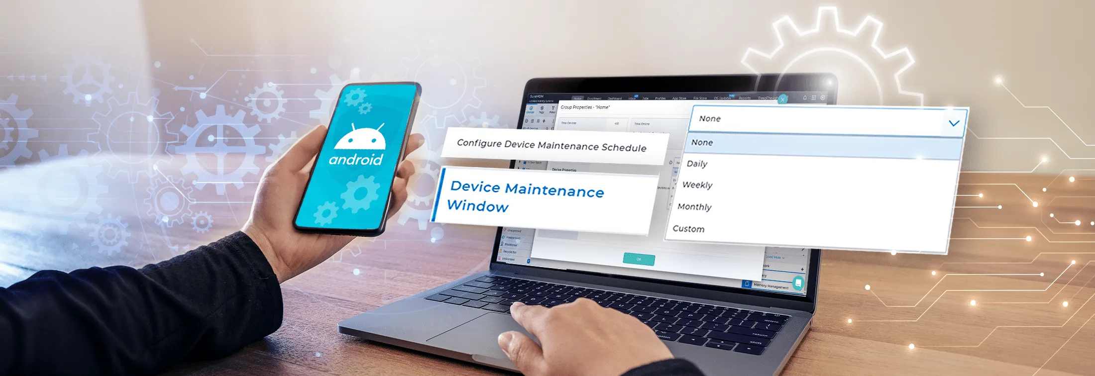 Minimize the Impact of Device Maintenance on Productivity by Configuring a Device Maintenance Window