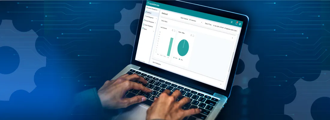 Customer accounts overview-SureMDM Hub dashboard