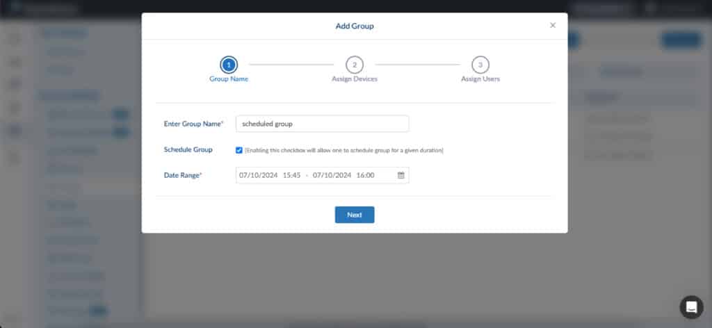 Device booking for testing