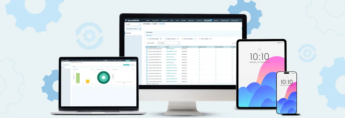 Simplify OS Update Management for Corporate iOS and macOS Devices with SureMDM