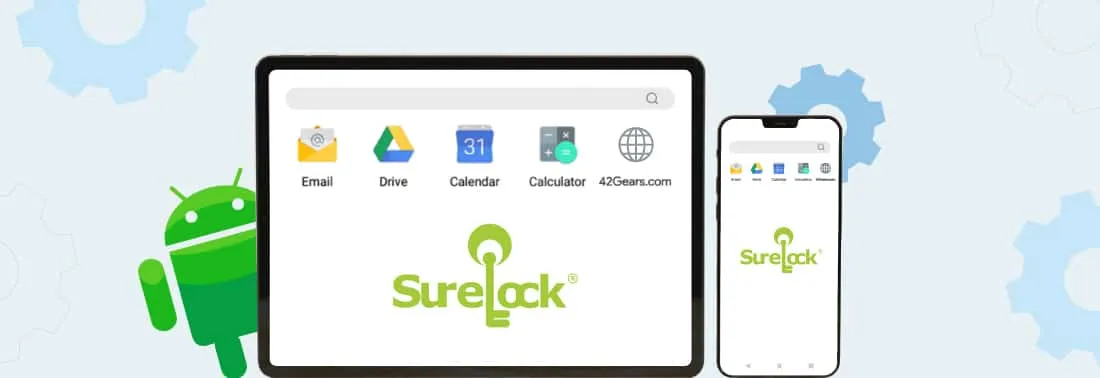 Customize kiosk home screen of android devices