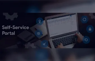 Reduce IT burden with self service portal