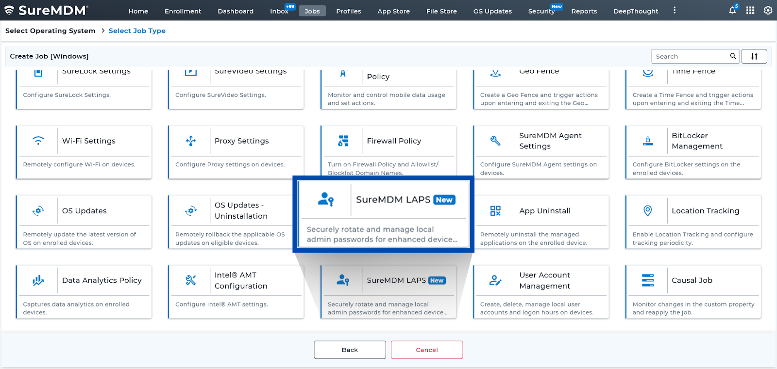 Local administrator password solution for Windows, macOS, Linux