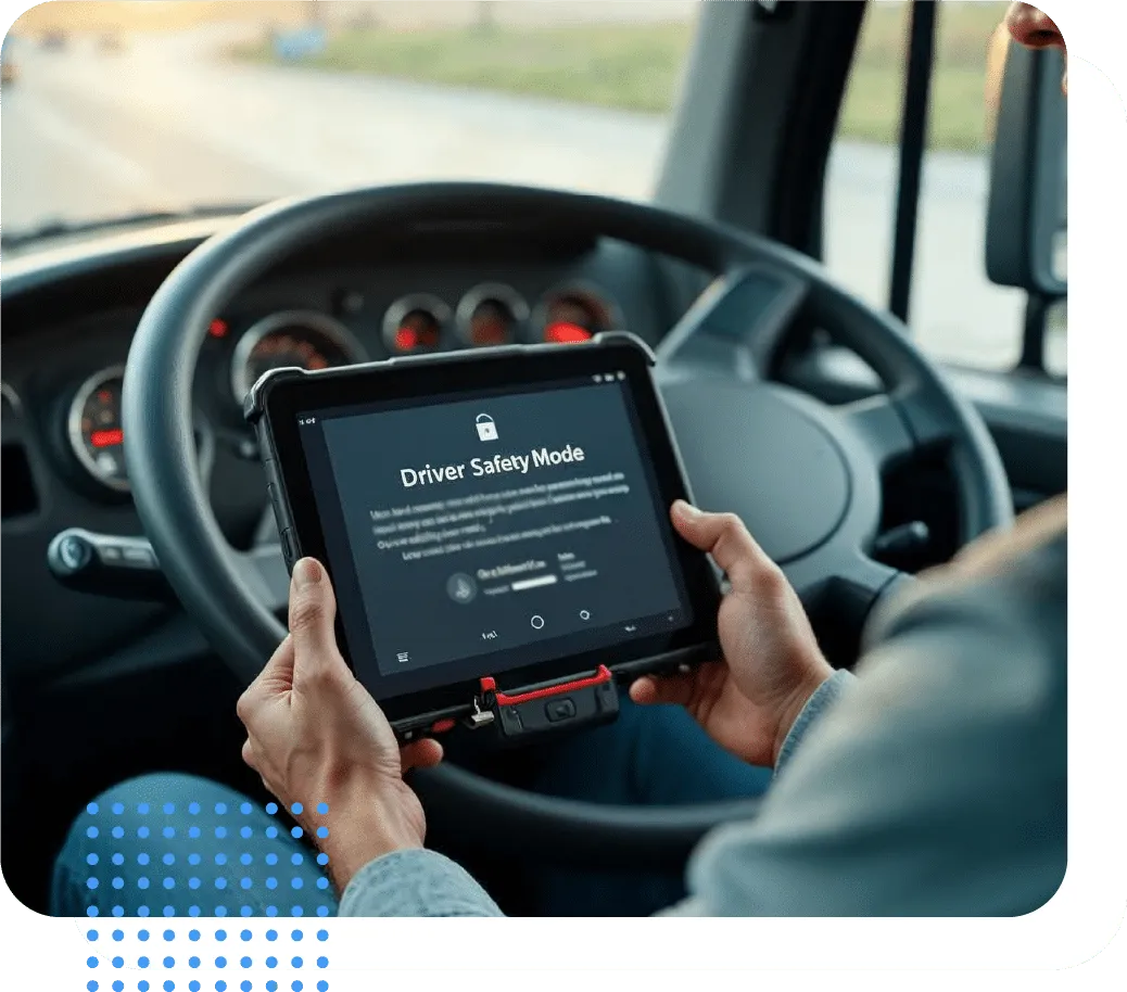 Driver safety Mode Driver safety Mode