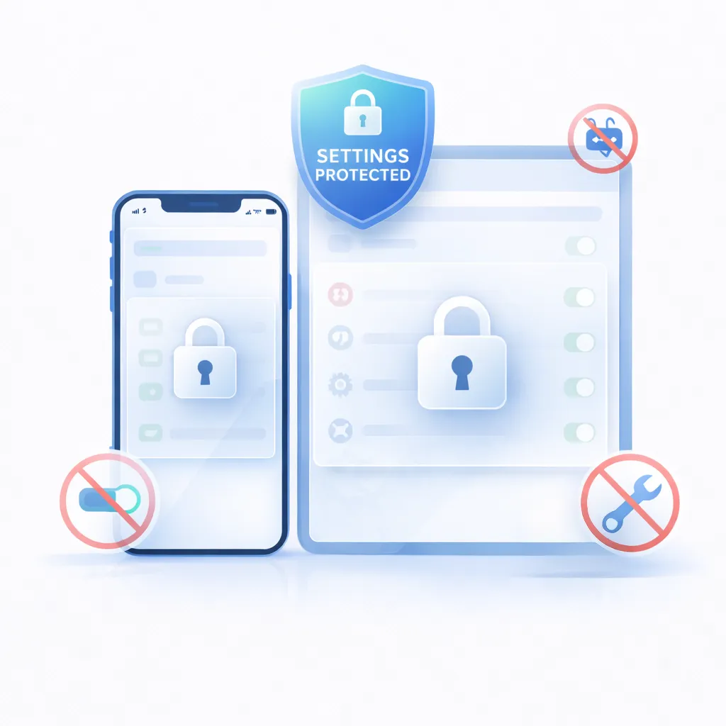Protect Device Settings & Reduce IT Costs Protect Device Settings & Reduce IT Costs