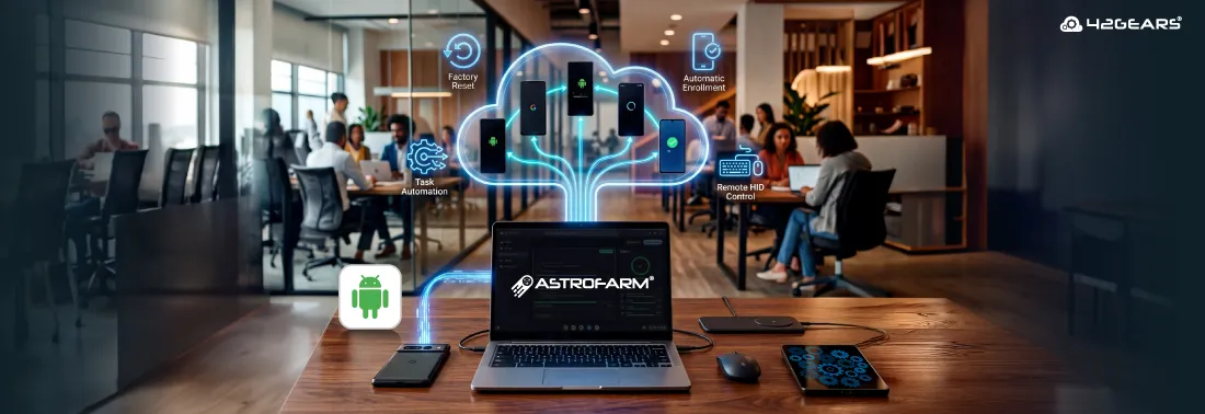 Android Factory Reset using HID Automation