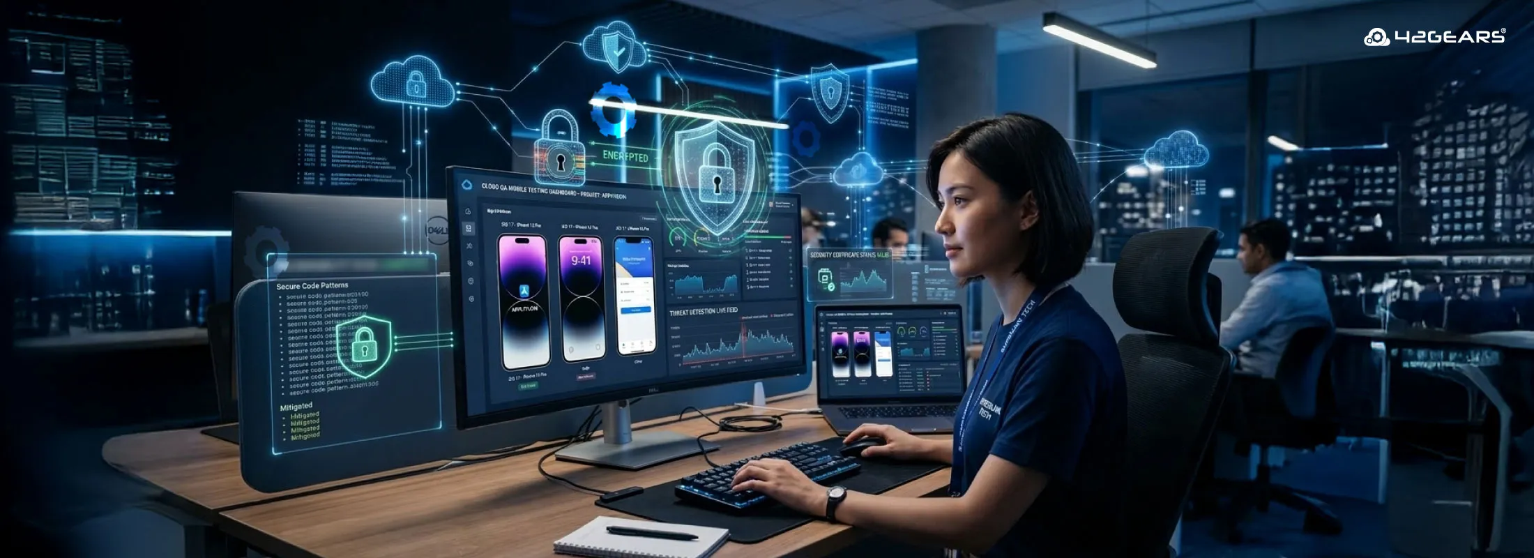 iOS app testing on private device farm for enterprise teams