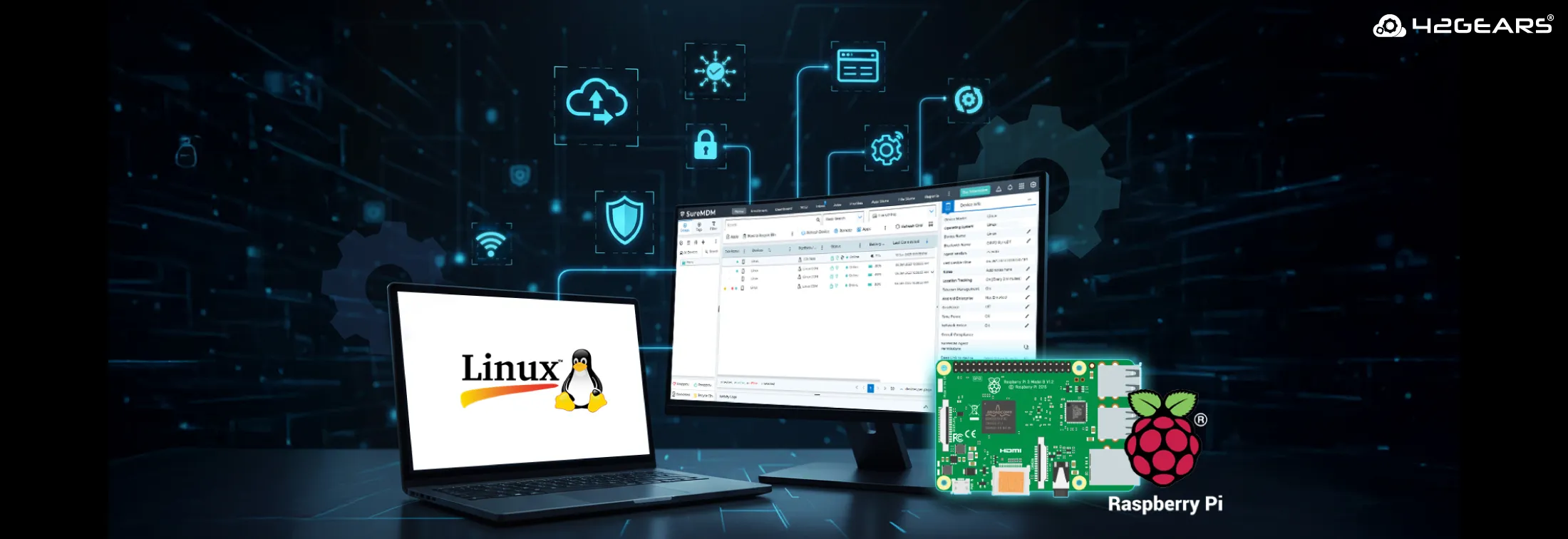 Remotely manage Raspberry Pi and Embedded Linux Devices