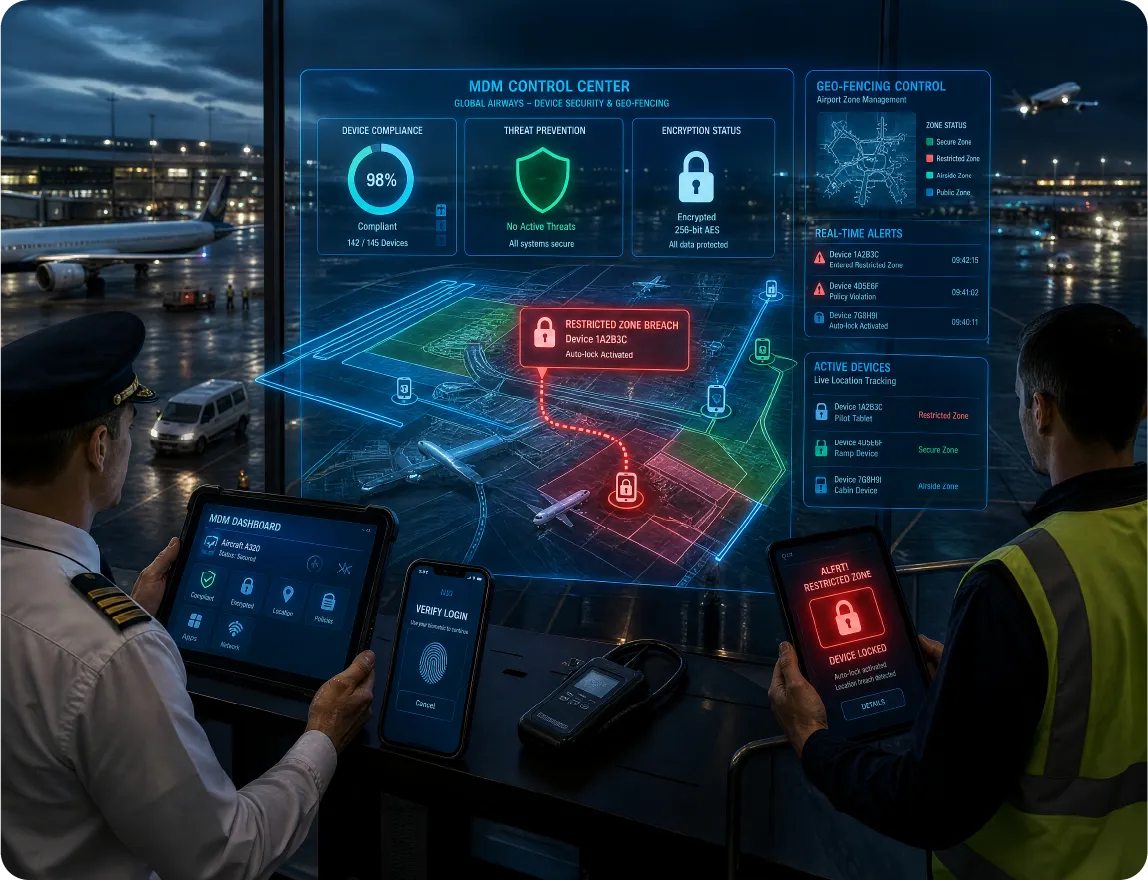 Protect Flight Data and Devices, Wherever They Travel Protect Flight Data and Devices, Wherever They Travel