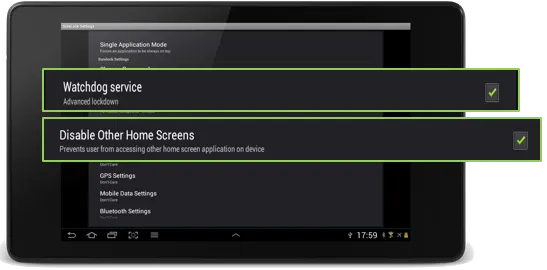 surelock settings