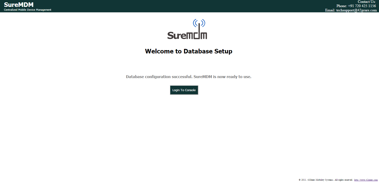 suremdm_succesful_profile_creation suremdm_succesful_profile_creation