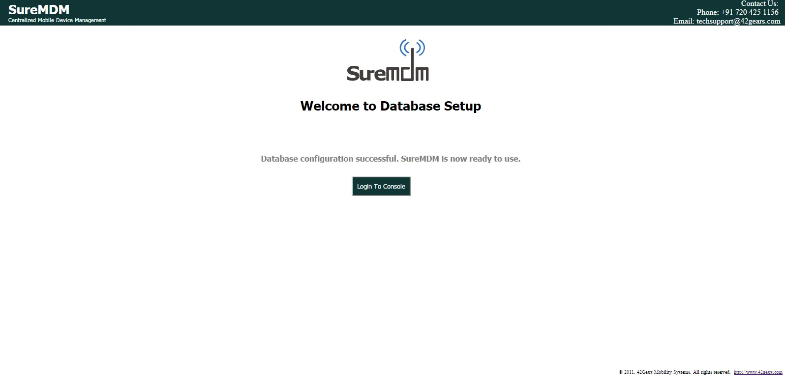 suremdm_succesful_profile_creation suremdm_succesful_profile_creation