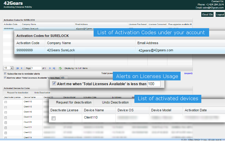 activation_console_screenshot How To Manage Your SureLock, SureFox and SureVideo Licenses : Activation Console