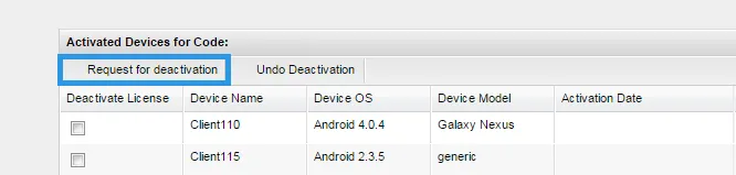deactivation How To Manage Your SureLock, SureFox and SureVideo Licenses : Deactivation