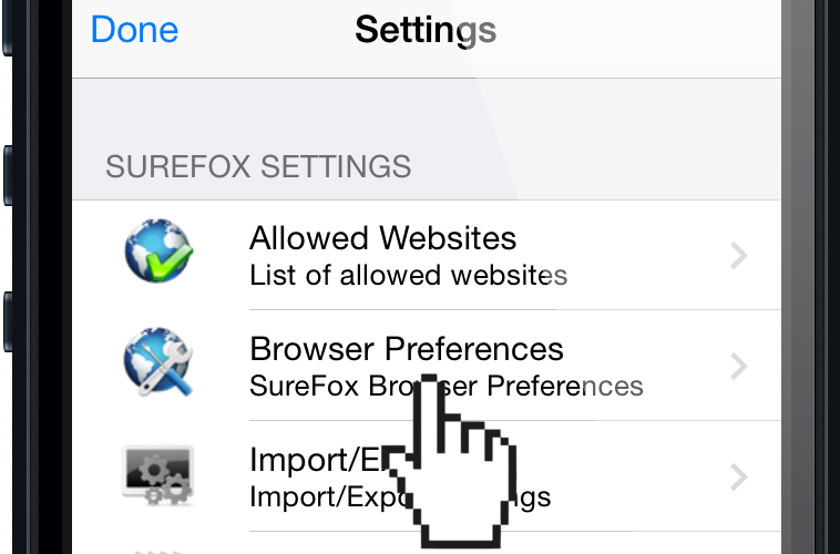 surefox_browser_preferences surefox_browser_preferences