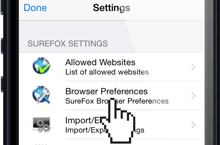 surefox_browser_preferences surefox_browser_preferences