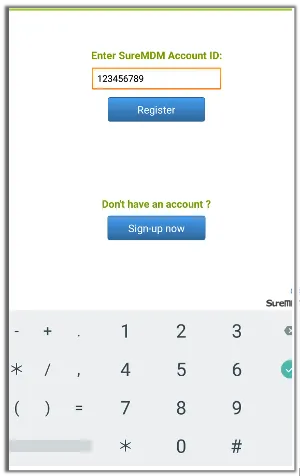 suremdm_register suremdm_register
