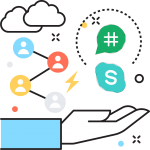 Integration with Messaging Apps Like Skype for Business And Slack
