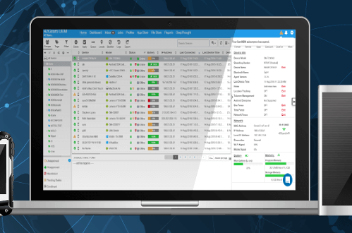 HTML-based Centralized Management Console