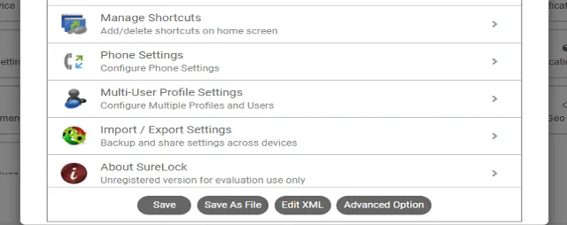 Update SureLock and SureFox using SureMDM