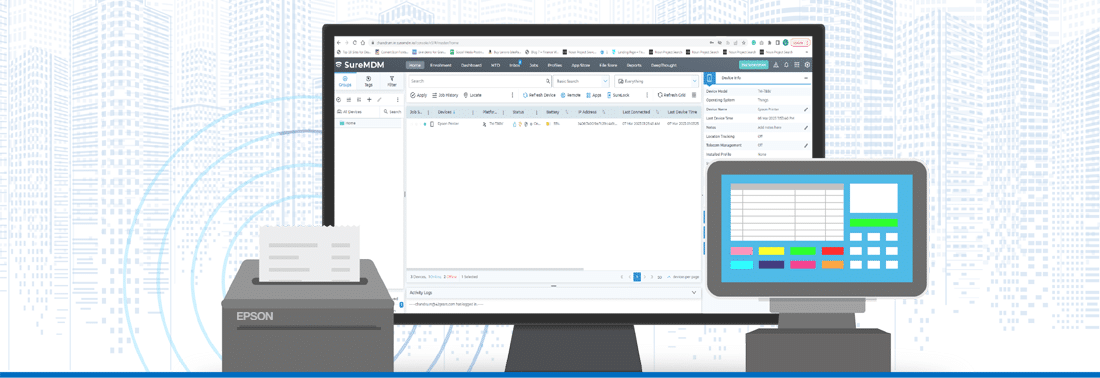 Epson Printer Management Made Easier: SureMDM Now Supports Epson POS Receipt Printers