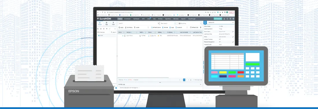 Epson Printer Management Made Easier: SureMDM Now Supports Epson POS Receipt Printers