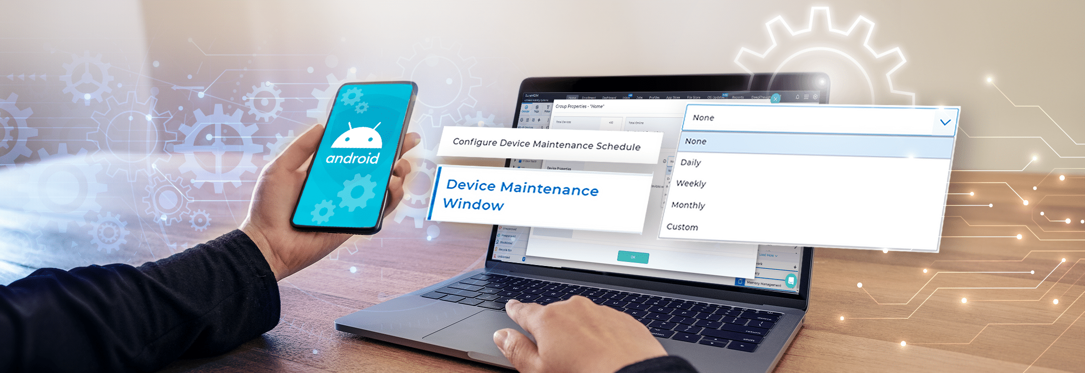 Minimize the Impact of Device Maintenance on Productivity by Configuring a Device Maintenance Window
