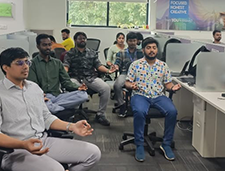 International Yoga Day at 42Gears