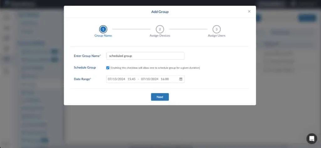 Device booking for testing