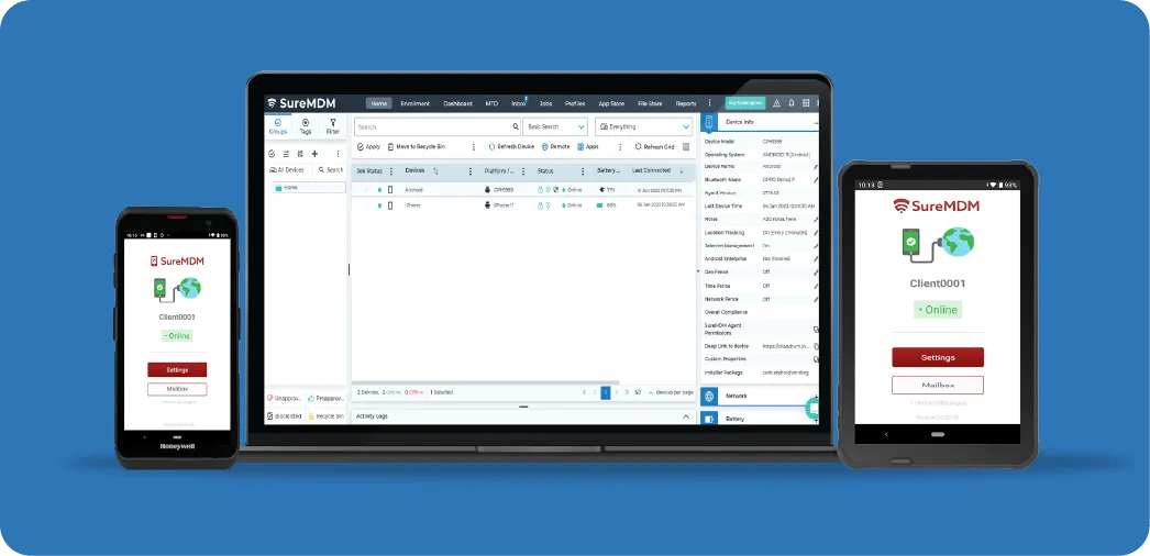 Honeywell Devices + SureMDM: A Powerful Combination Honeywell Devices + SureMDM: A Powerful Combination