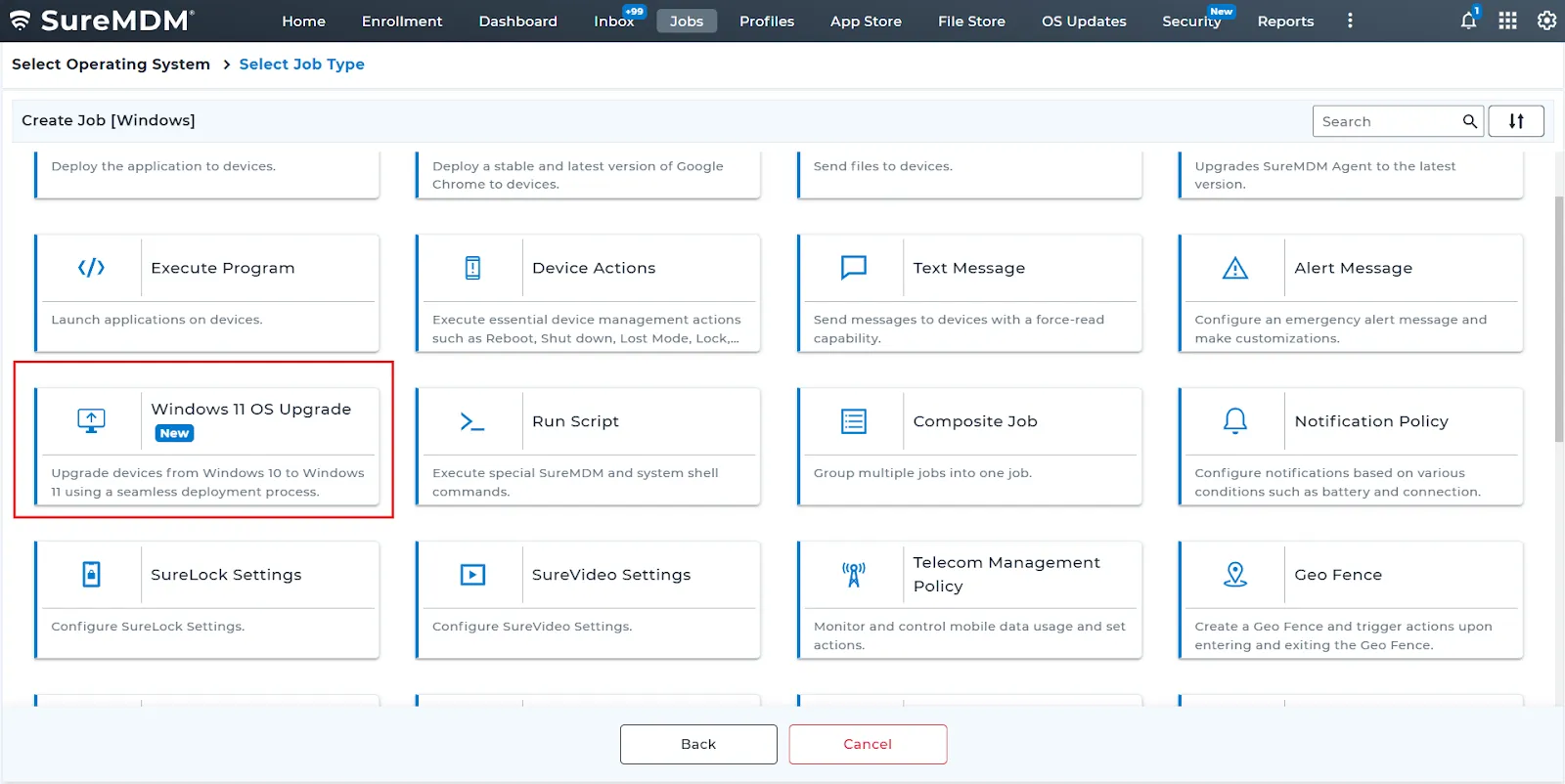 Upgrade to Windows 11 Using SureMDM