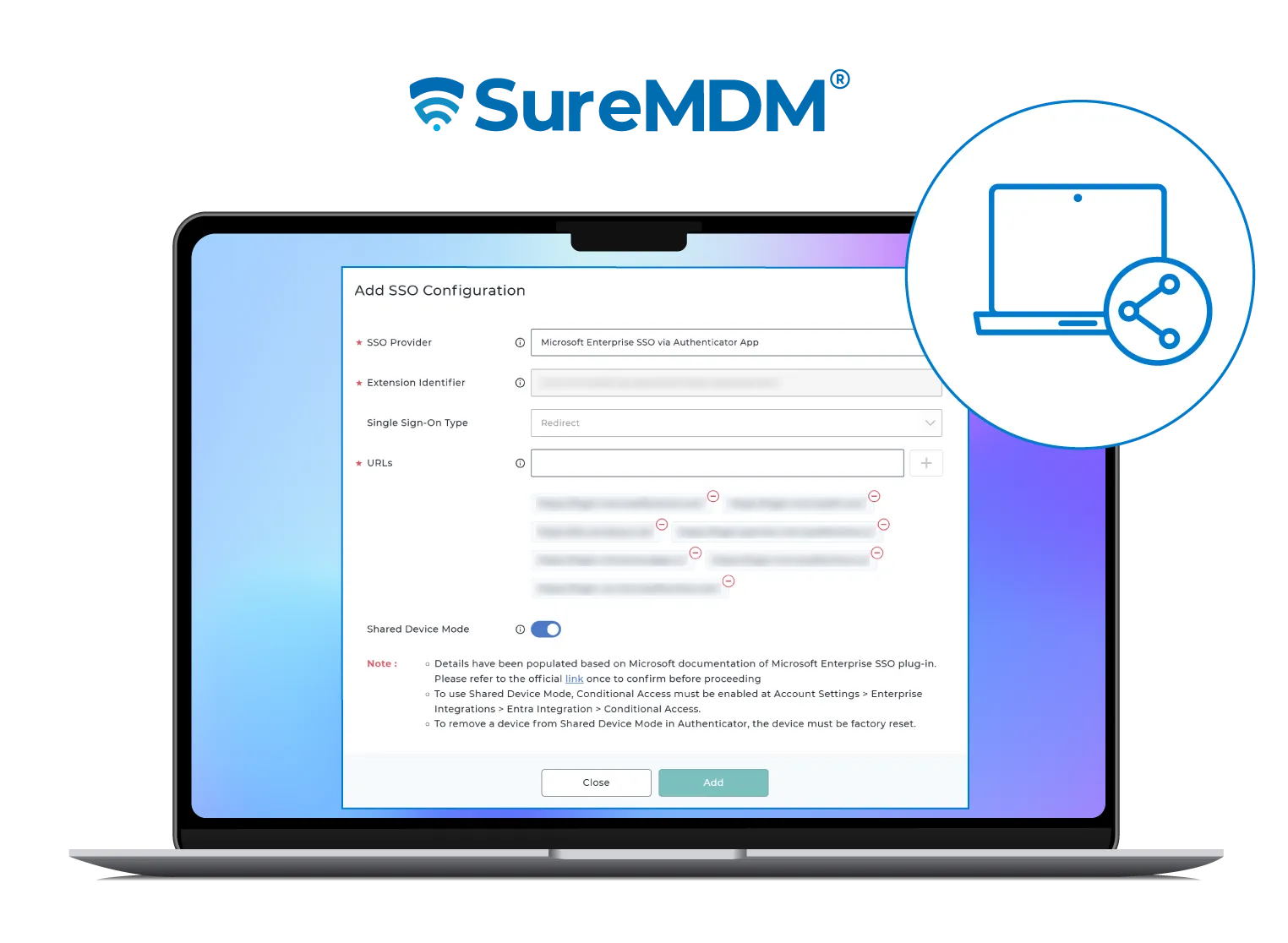 Extensible-SSO-Shared-Device-Mode