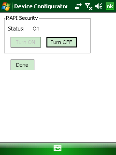 Device Configurator on device