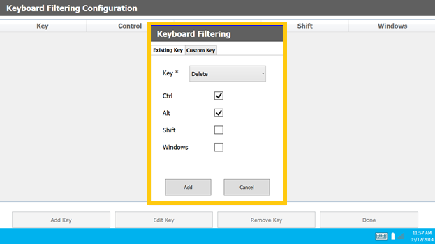 SureLock Keyboard Settings Prompt2