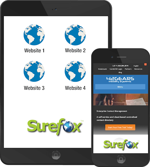 SureFox iOS banner SureFox iOS banner