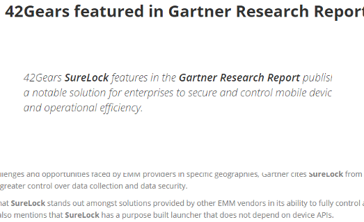 42Gears-Gartner-News-April-2016