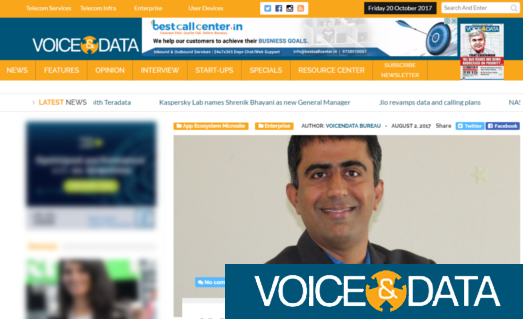 Voice and Data - News