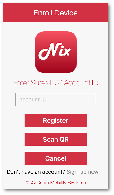 SureMDM - Register